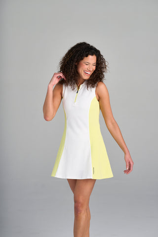 Model is wearing size small in The Holly - White/Ace.