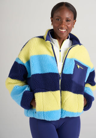 Aminata (5'10") usually wears size small.