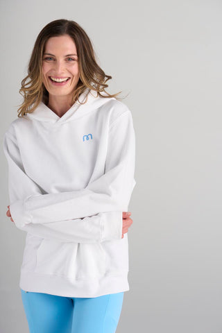 Belle (5’8”) usually wears size extra small.