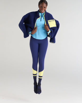 Aminata (5'10") usually wears size small.