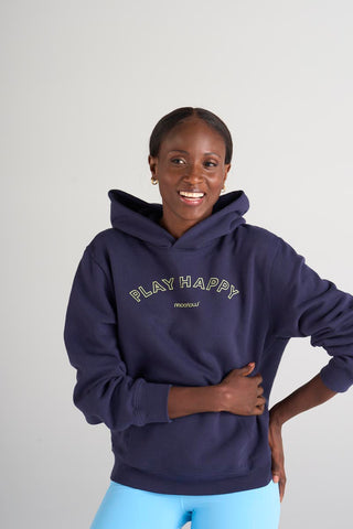 Aminata (5’10”) usually wears size small. 