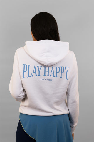 Model is wearing size small in The Hoodie - White and The Sondra - Two Tone skort. 